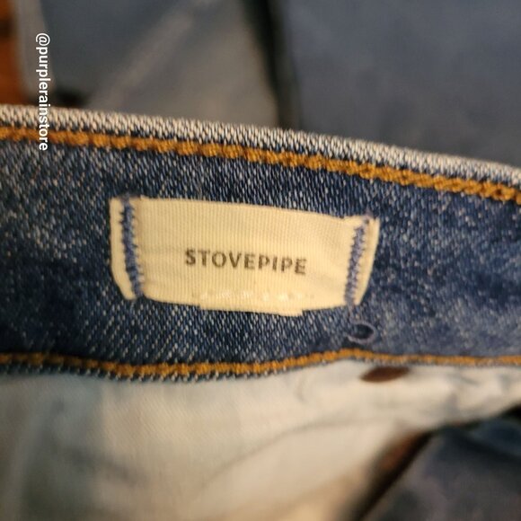 Madewell Jeans 28 Stovepipe High Rise Manchester Wash AN335 Tummy Control - Picture 5 of 13